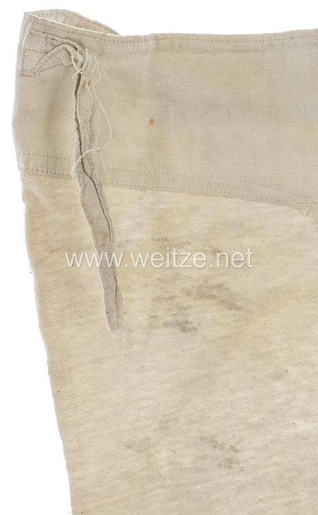 Erster Weltkrieg weiße lange Unterhose für Mannschaften Bild 2