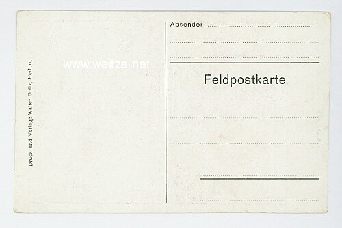 Fliegerei 1. Weltkrieg - " Der Faulpelz " humorvolle Postkarte Bild 2