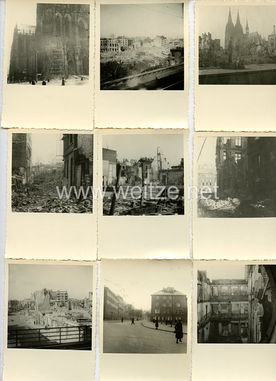 Fotos, zerstörtes Dresden 1945 Bild 2