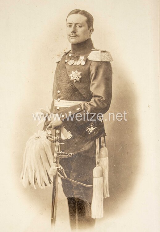 Großherzog Wilhelm Ernst von Sachsen-Weimar: offizieller Geschenkrahmen Bild 2