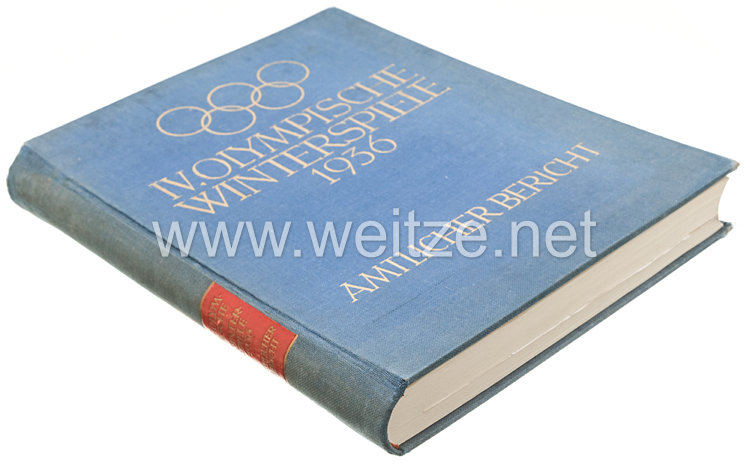 	 IV. Olympische Winterspiele 1936 in Garmisch-Partenkirchen 6. bis 16. Februar - Amtlicher Bericht Bild 2