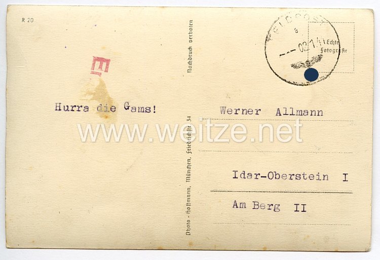 Heer - Originalunterschrift von Ritterkreuzträger Generalleutnant Julius Ringel Bild 2