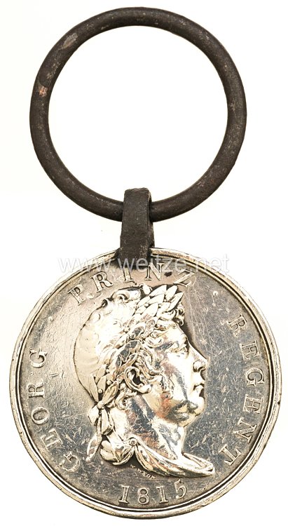 Hannover Waterloo Medaille 1815 Bild 2