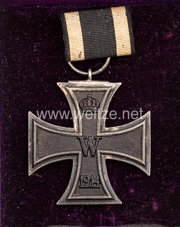 Preussen Eisernes Kreuz 2. Klasse 1914 im Schmucketui Bild 2