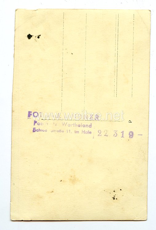 Waffen-SS Foto, SS-Rottenführer mit Infanterie-Sturmabzeichen Bild 2