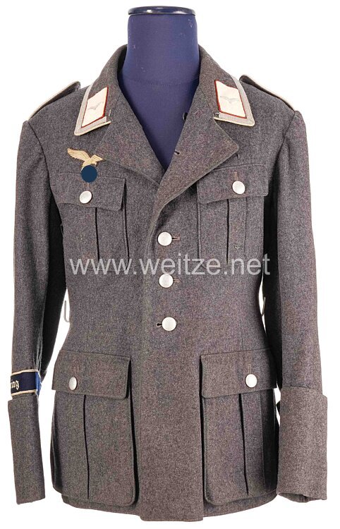 Luftwaffe Waffenrock für einen Unteroffizier der Flak im Regiment "General Göring" Bild 2