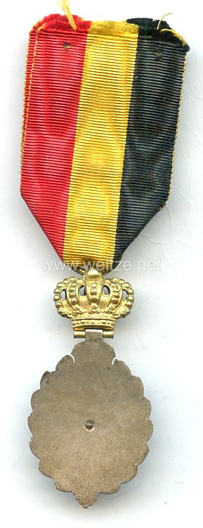 Belgien Medaille Decoration pour les Ouvriers et Artisans Type IV 1905 Bild 2