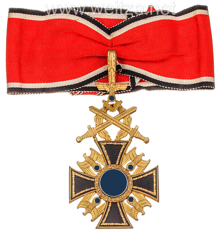 Deutscher Orden Kreuz 1. Klasse mit Schwertern Bild 2
