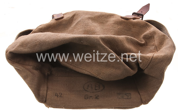 Wehrmacht Tasche für die Pferdegasmaske Bild 2