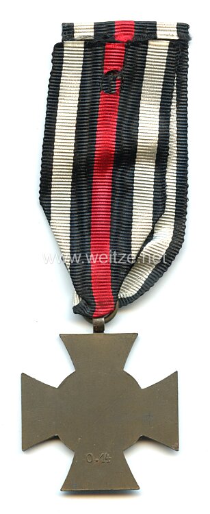 Ehrenkreuz für Kriegsteilnehmer 1914-18 - " O.14 " Bild 2