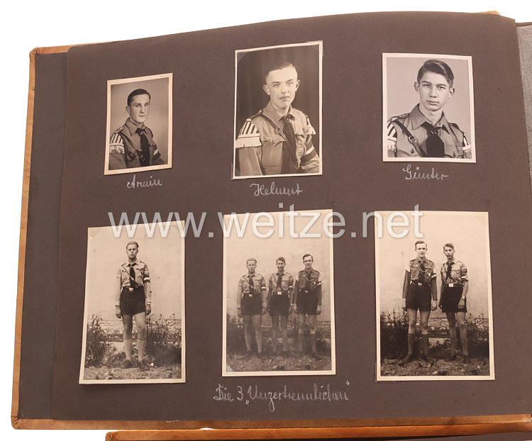 Hitlerjugend Fotoalben von 2 Brüdern bei der HJ und später bei Wehrmacht Bild 2