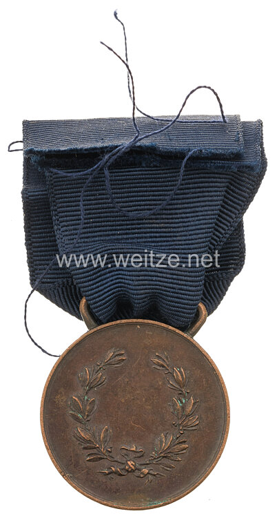 Italien 2. Weltkrieg Bronzene Tapferkeitsmedaille "Al Valore Militare" Bild 2