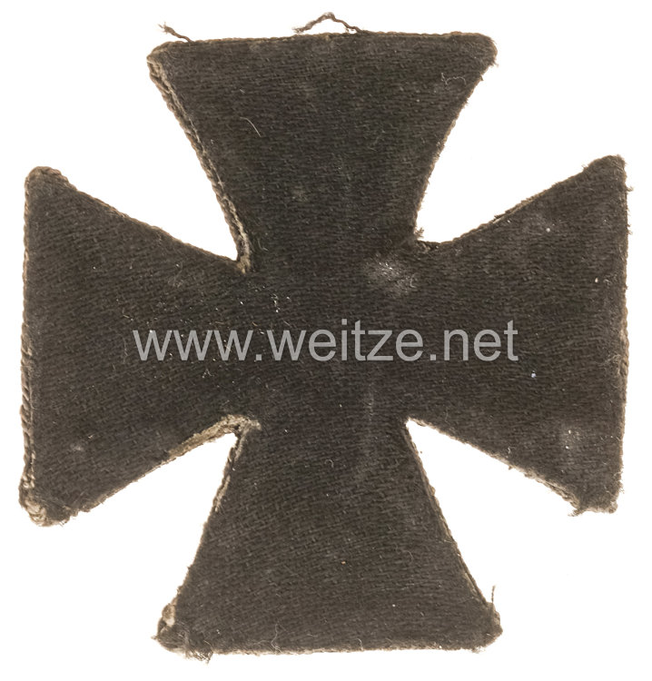 Eisernes Kreuz 1914 1. Klasse - handgestickte Stoffausführung Bild 2
