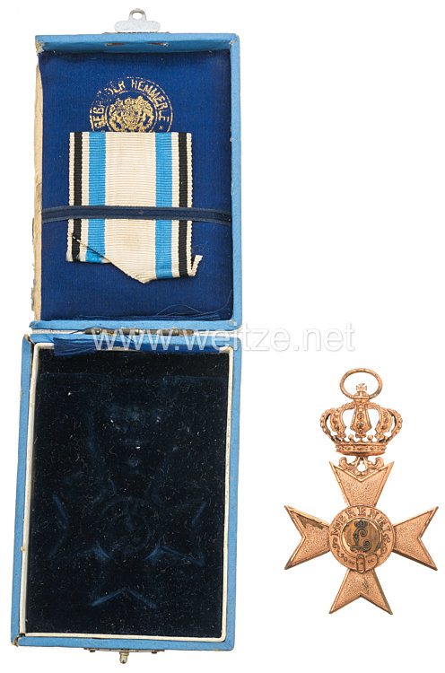 Bayern Militär-Verdienstkreuz 3. Klasse mit Krone Bild 2