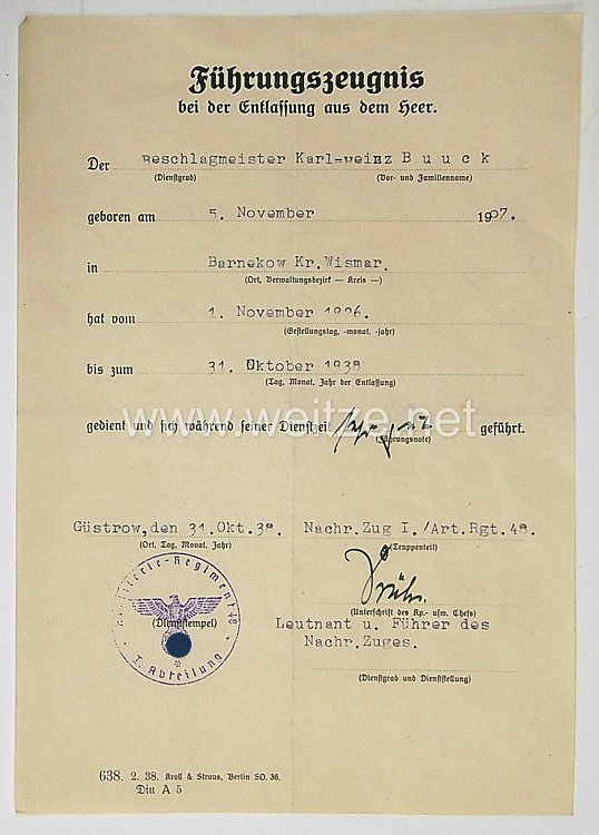 Dokumentengruppe eines Zollsekretärs sowie Stabsbeschlagmeisters / Waffen SS- Regiment "Handschar" Bild 2