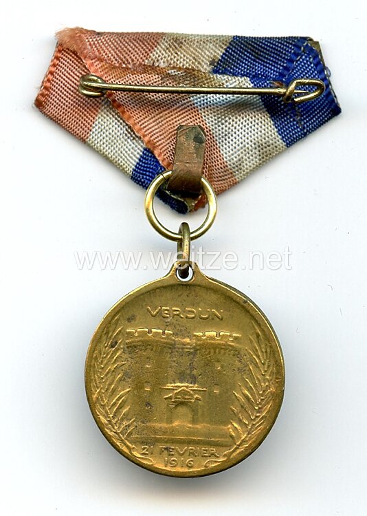 Frankreich "Médaille commémorative de la bataille de Verdun"  Bild 2