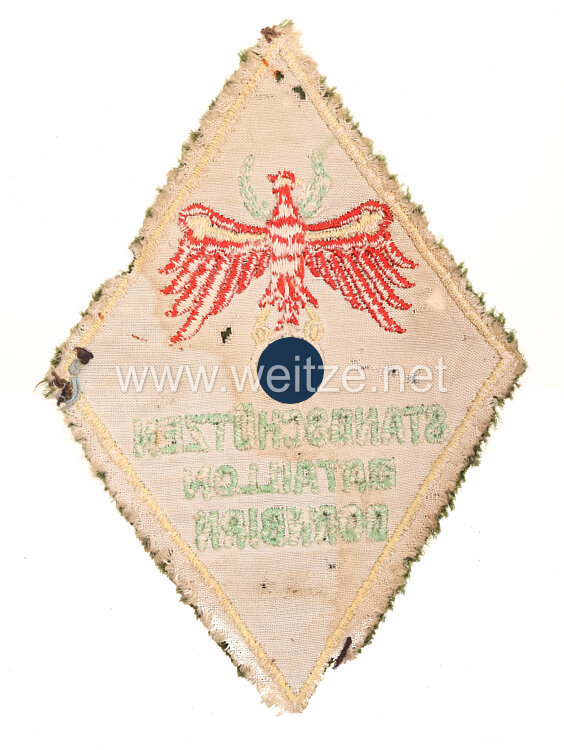 Wehrmacht Volksturm Ärmelabzeichen "Standschützen Bataillon Dornbirn" Bild 2