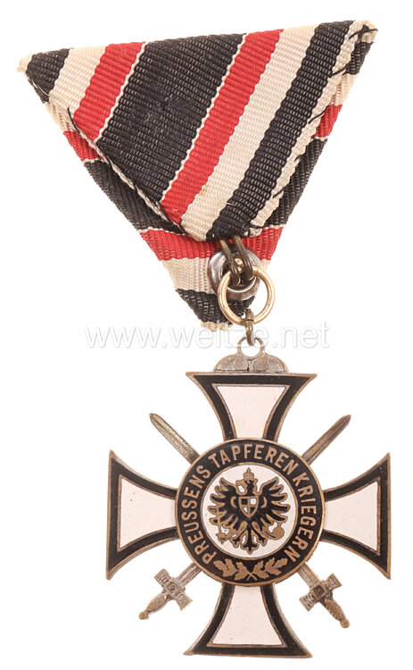 Preußischer Landeskriegerverband Ehrenkreuz 2.Klasse "Preussens tapferen Kriegern" 1914-1918 Bild 2