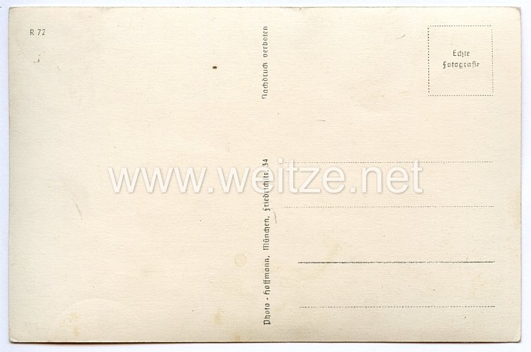 Heer - Faksimileunterschrift von Ritterkreuzträger Generalleutnant Ludwig Wolff Bild 2