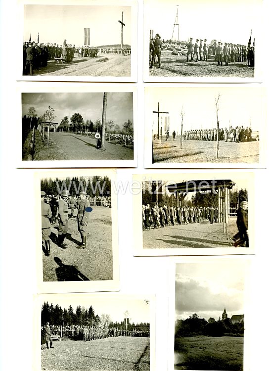 III. Reich Fotogruppe, Einweihung eines Soldatenfriedhof im Reichsgebiet Bild 2