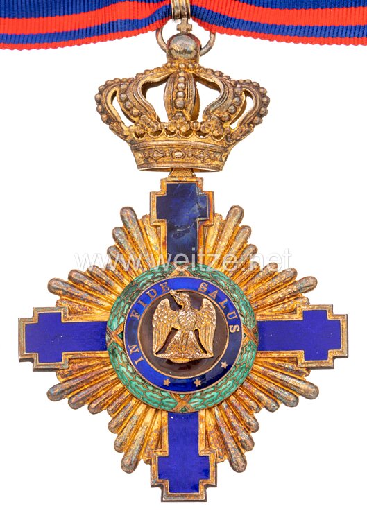 Königreich Rumänien : Orden vom Stern Rumäniens 1. Modell 1877-1932, Kommandeurkreuz  Bild 2