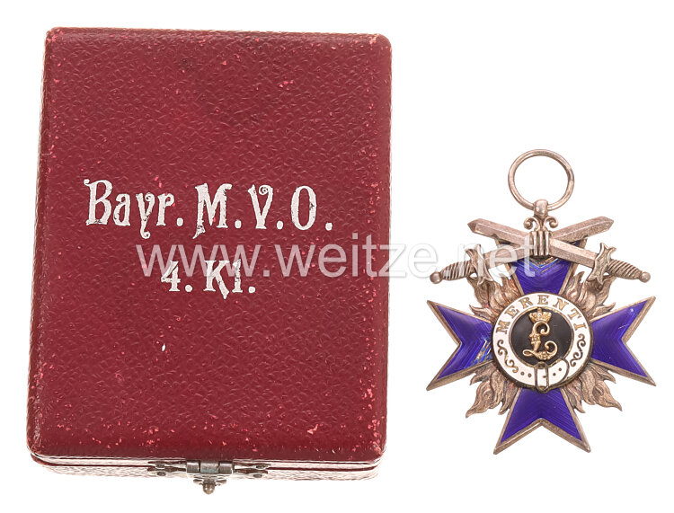 Bayern Militär-Verdienst-Orden 4. Klasse mit Schwertern Bild 2
