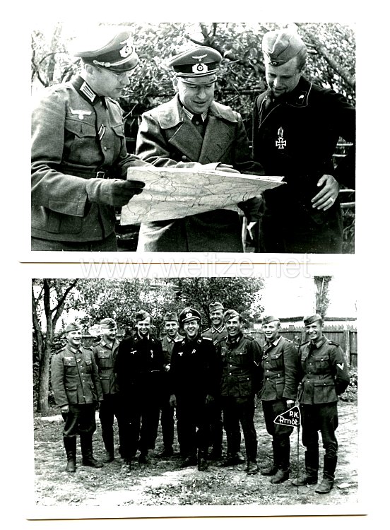 Wehrmacht Heer Fotos, Angehörige der Presse-Kompanie "Arndt" 1941 Bild 2