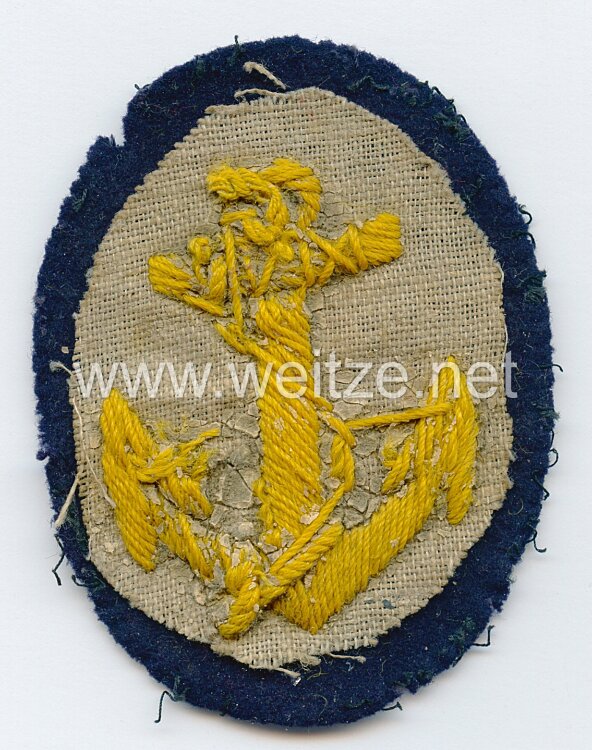 Kaiserliche Marine Ärmelabzeichen Bootsmannsmaat Bild 2