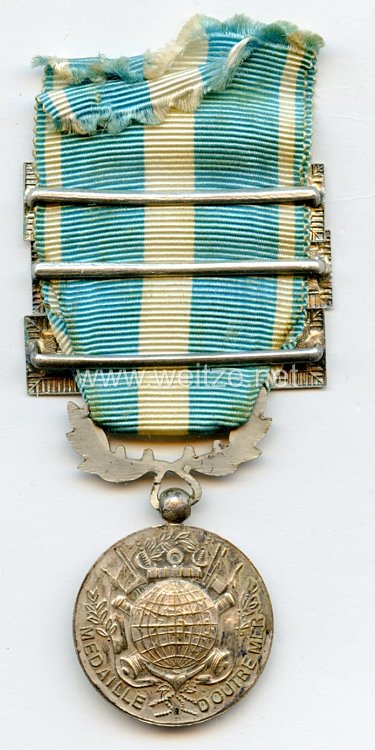 Frankreich "Médaille coloniale" mit 3 Spangen  Bild 2