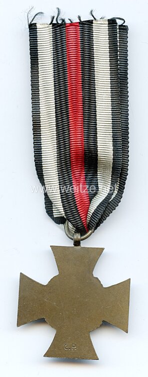 Ehrenkreuz für Kriegsteilnehmer 1914-18 - " C.P. " Bild 2