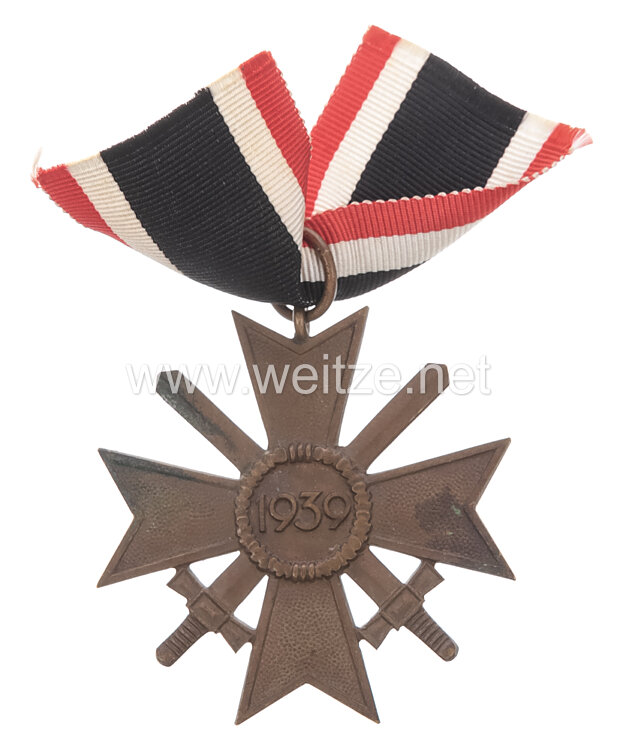 Kriegsverdienstkreuz 1939 2. Klasse mit Schwertern - Grossmann & Co. Wien Bild 2