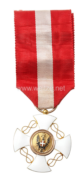 Orden der Krone von Italien Offizierskreuz  Bild 2