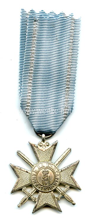 Bulgarien 2. Weltkrieg Militärverdienstkreuz mit Schwertern in Silber Bild 2