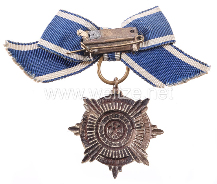 Preußen - Zivilabzeichen für Angehörige "Verein ehemalige Kameraden des Garde-Train Bataillons 1899" Bild 2