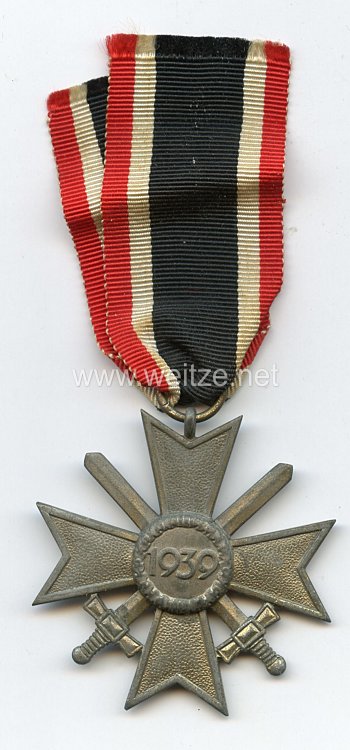 Kriegsverdienstkreuz 1939 2. Klasse ohne Schwerter - Karl Wild Bild 2
