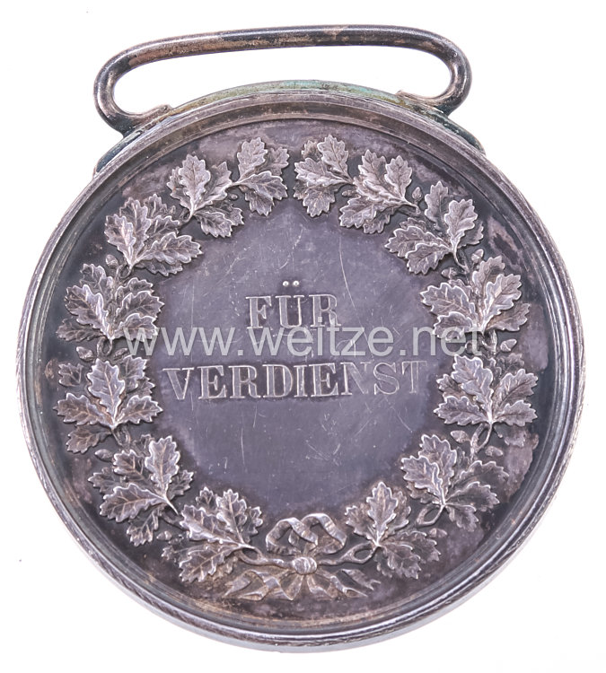 Baden Große silberne Verdienstmedaille 1869-1881 . Bild 2
