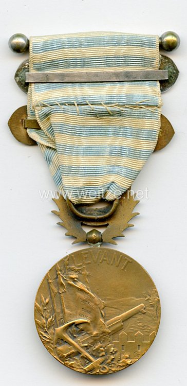 Frankreich "Médaille commémorative de Syrie-Cilicie" mit Spange "Levant"  Bild 2