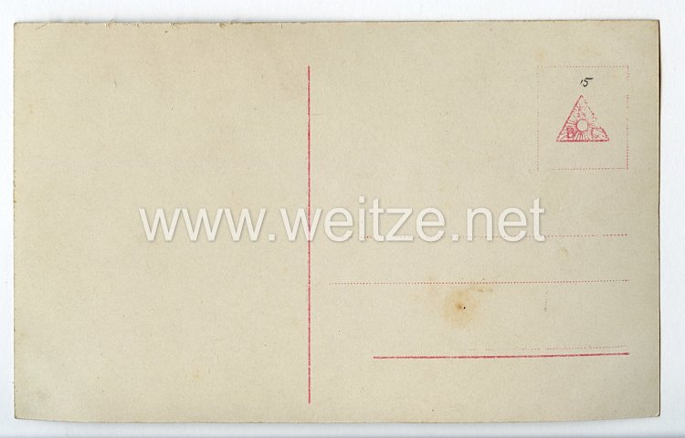 Fliegerei 1. Weltkrieg - Fotopostkarte  - Deutsche Fliegerhelden " Leutnant Wintgens " Bild 2