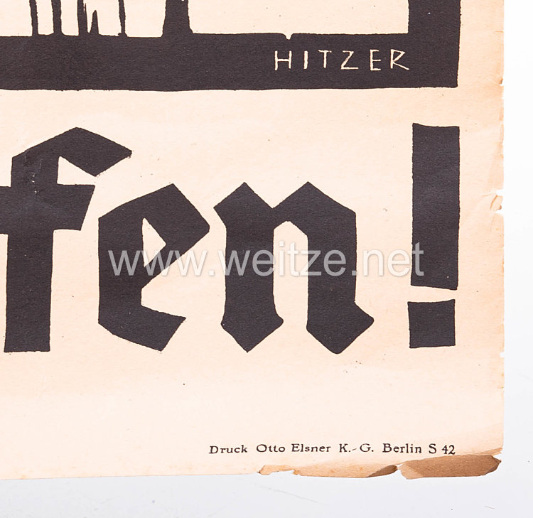 Deutsches Rotes Kreuz (DRK) Propagandaplakat "Helft uns helfen !". Bild 2