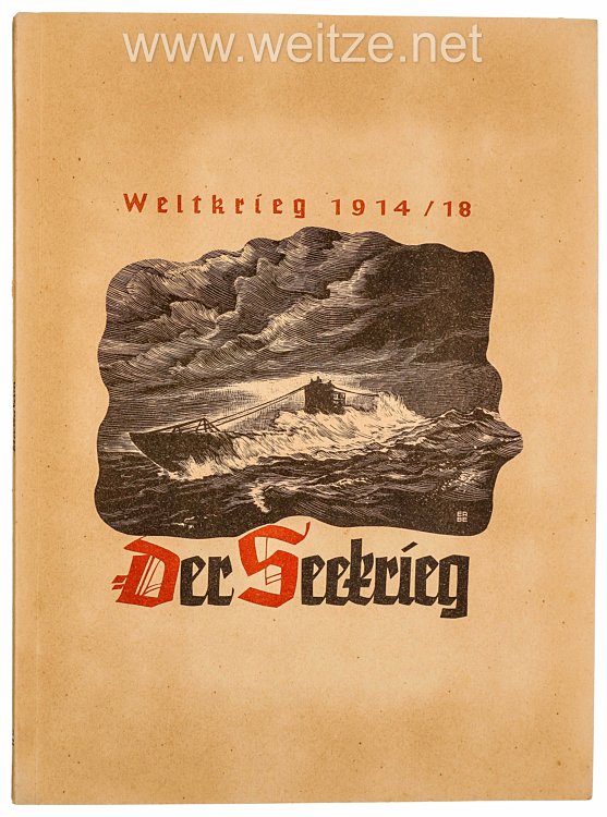 Der Weltkrieg 1914/18 : Der Seekrieg II S - Zigaretten Sammelbilderalbum Bild 2