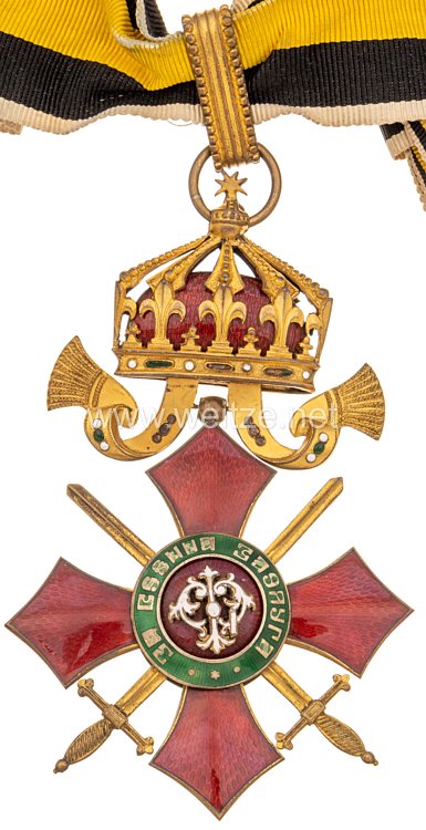 Bulgarien Großoffizierskreuz zum Militärverdienst-Orden Bild 2