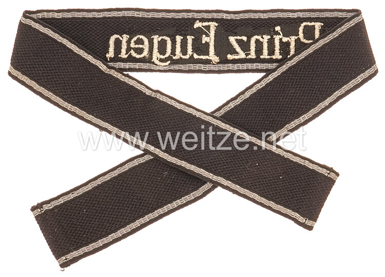 Waffen-SS Ärmelband für Mannschaften der 7. SS-Freiwilligen-Gebirgs-Division "Prinz Eugen" Bild 2