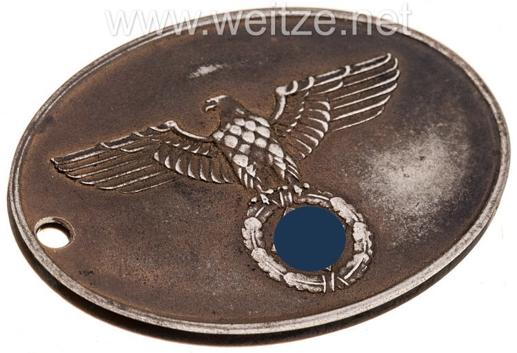 III. Reich Polizei Dienstmarke "Gemeinde-Kriminalpolizei" Nr. 656 Bild 2