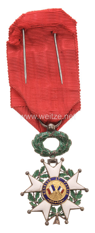Frankreich Orden der Ehrenlegion -  Offizierskreuz Bild 2