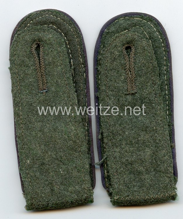 Wehrmacht Schulterstücke für einen Feldwebel der Kraftfahrtruppen  Bild 2