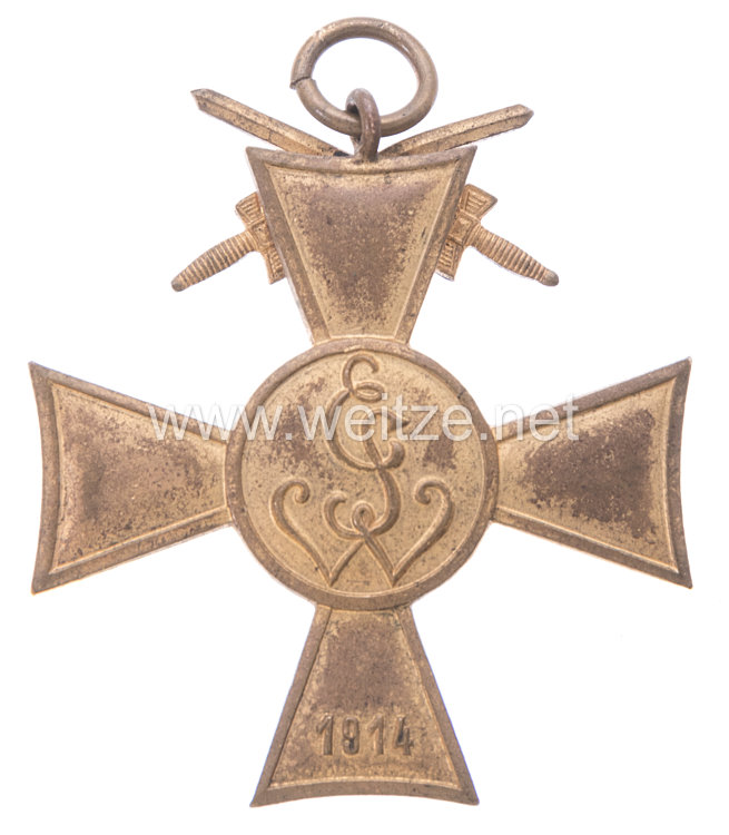 Sachsen Weimar Eisenach Ehrenkreuz der Krieger -u. Militärvereine  Bild 2