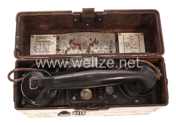 Wehrmacht - Feldtelefon Bild 2