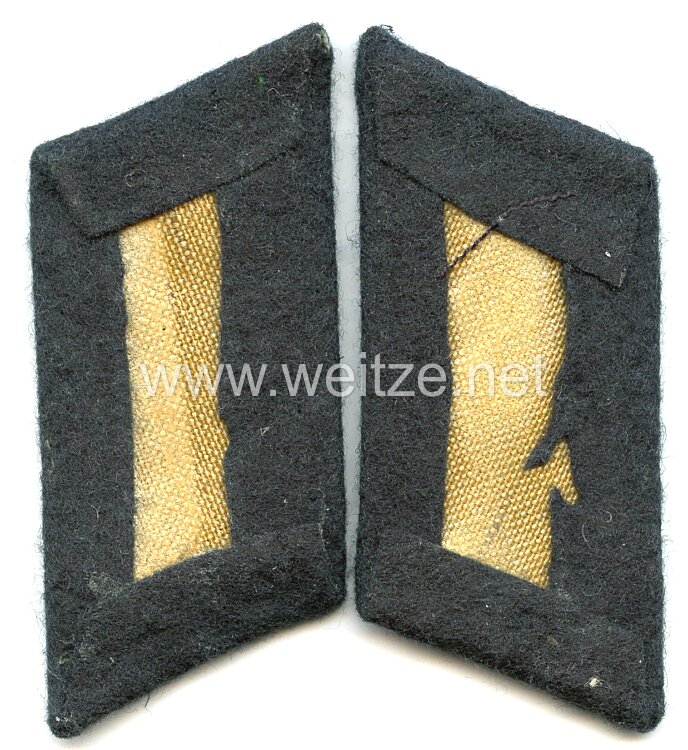 Wehrmacht Heer Paar Kragenspiegel für Offiziere im Truppensonderdienst (TSD)  Bild 2