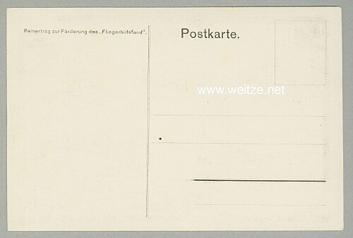 Fliegerei 1. Weltkrieg - Werbepostkarte " K.u.K. Flieger Ersatz Kompagnie No. 5 Szeged 1914-1918 " Bild 2