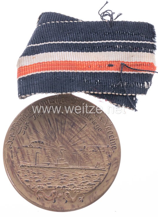Bund Deutscher Marine Vereine Medaille "Für Tapferkeit im Weltkrieg 1914/18" Bild 2